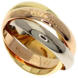 CARTIER 18k Gold Trinity Ring #49